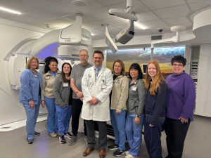 First patient for oncology suite 