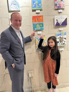 Young artists showcase work at exhibit
