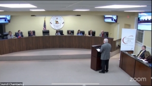 Routine council agenda prompts comment from residents