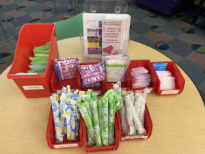 Township library pantry addresses period poverty