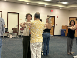 Two, three, four: Social dancing at the library