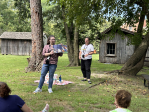Pop-up park story times wrap up for the summer