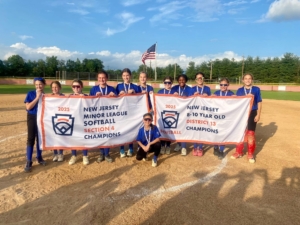 Little-league stars take girls softball titles